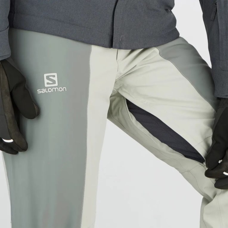 Pantalones De Esquí Salomon Brilliant Hombre Verde Menta | MX VKHB706